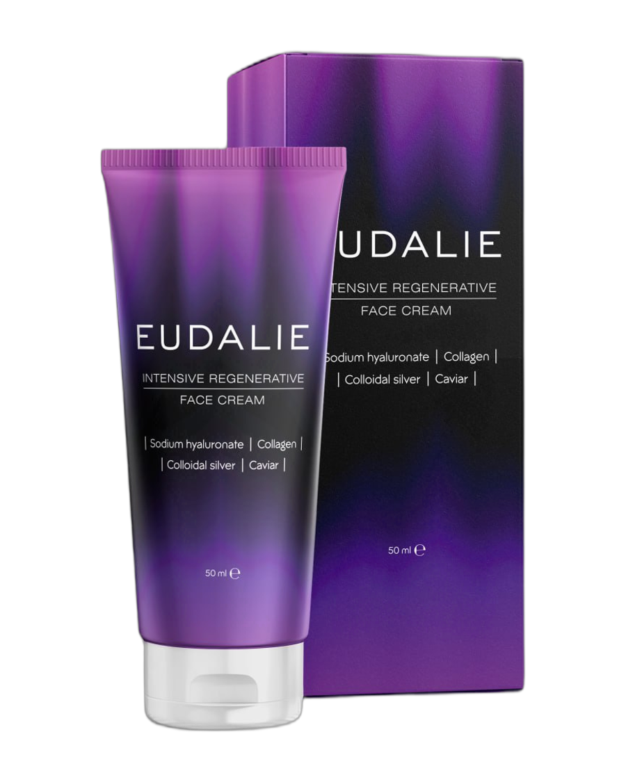 Eudalie Intensive Regenerative Face Cream — 50 ml tube and box